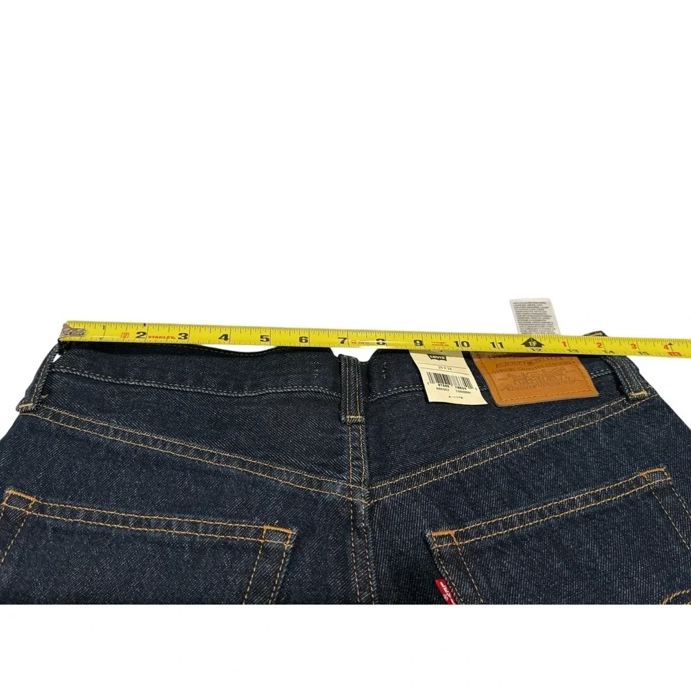 NWT Levi's Ribcage Wide Leg Jeans Super High Rise Blue Women's 29x32